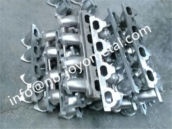 aluminum manifold by casted
